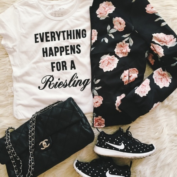 T&J Designs Tops - T&J DESIGNS Riesling Statement Tee